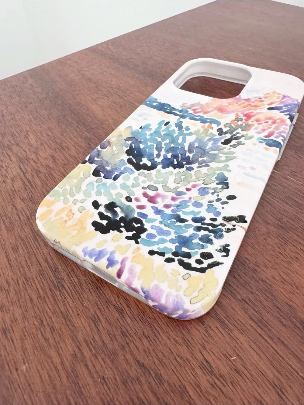 Casely Watercolor Floral Print Phone Case — iPhone 15 Pro
